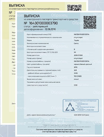 ТРАНСДЕКРА - Услуги - Испытательная лаборатория - Оформление электронного  паспорта ТС (ЭПТС)